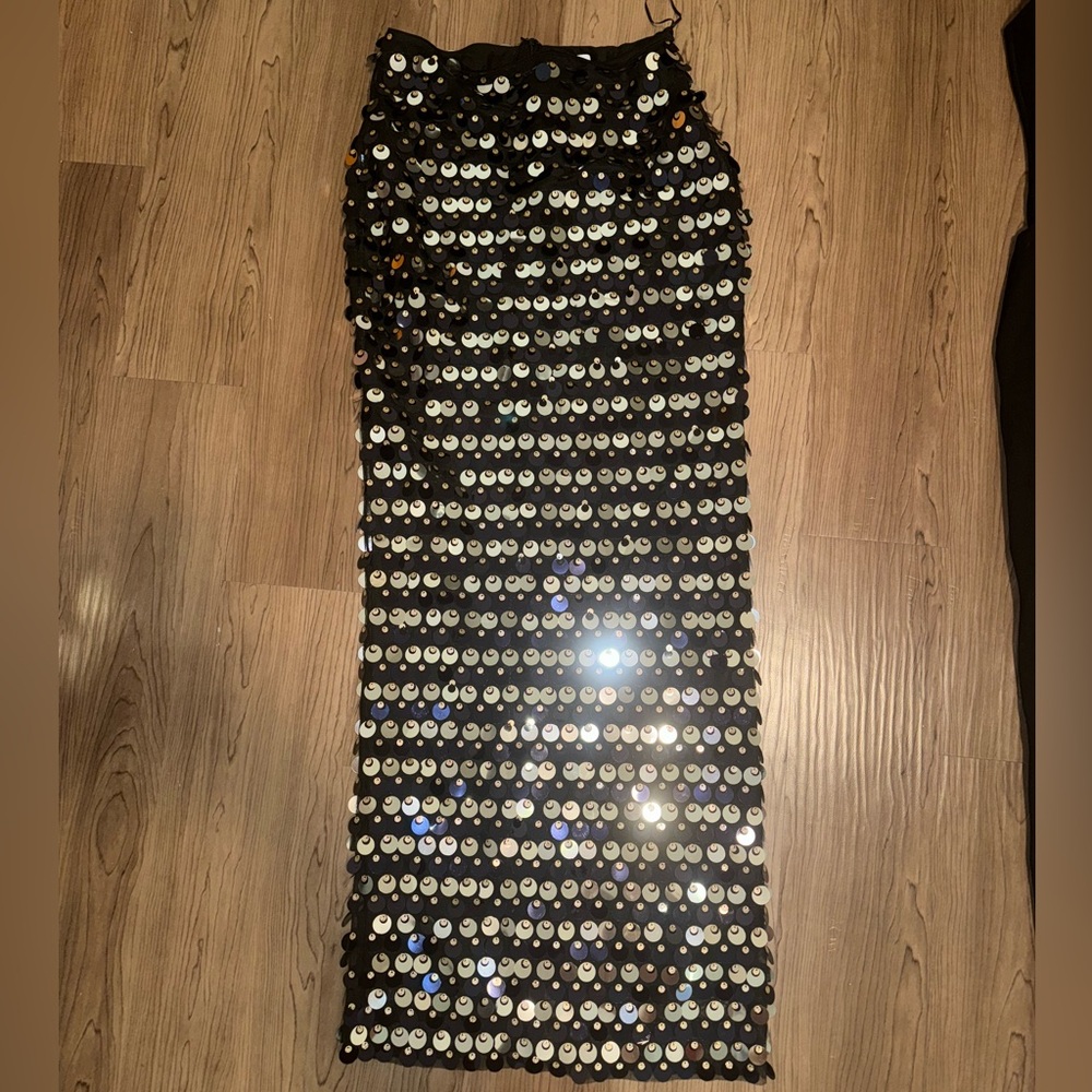superdown Pailette Maxi Skirt